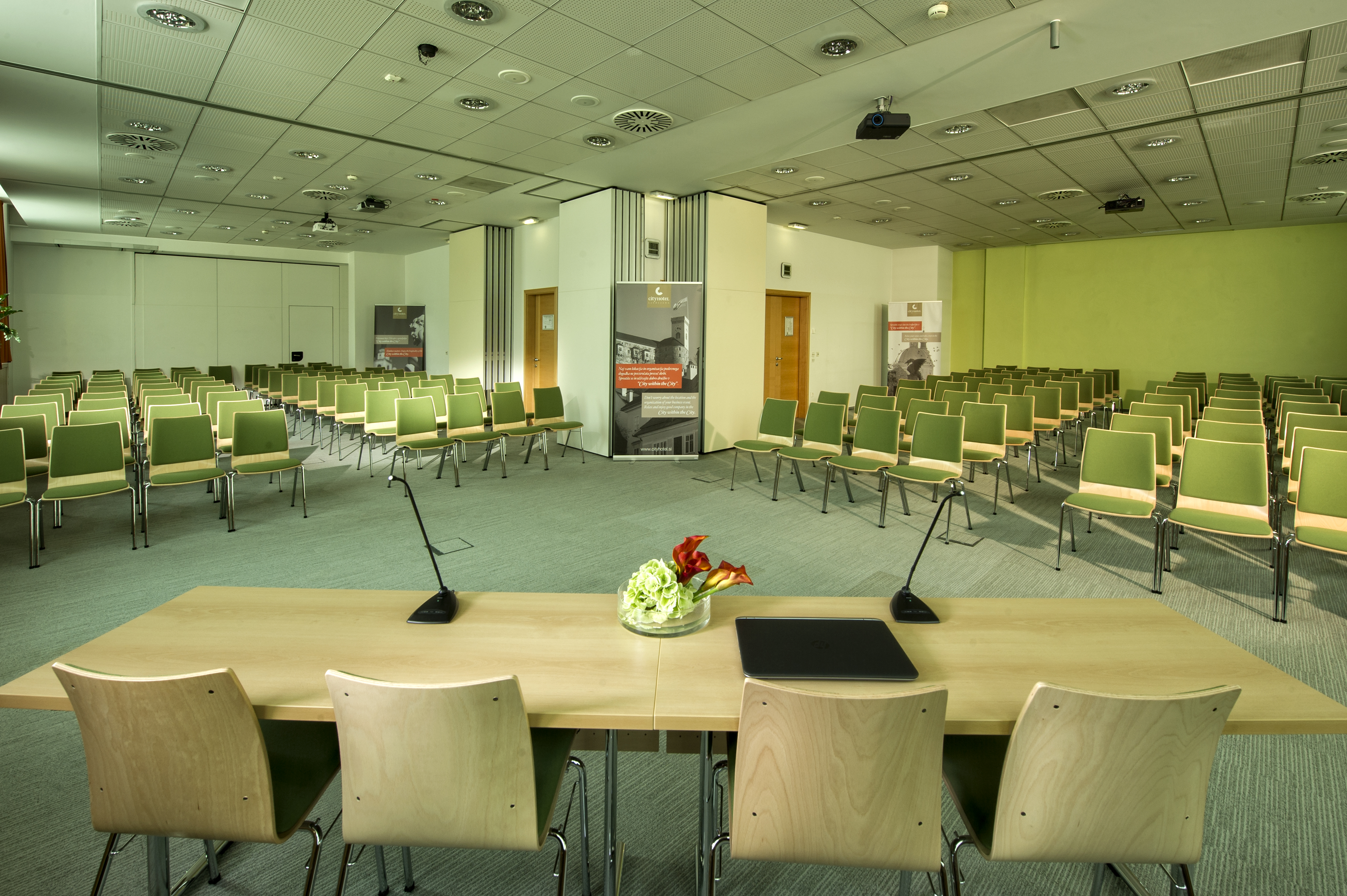 City hotel Ljubljana rendezvényterem