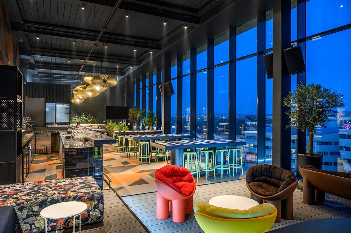 TRIBE Budapest Stadium Cloud IX Skybar