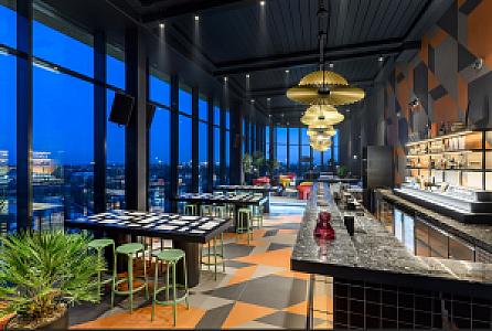 TRIBE Budapest Stadium Cloud IX Skybar