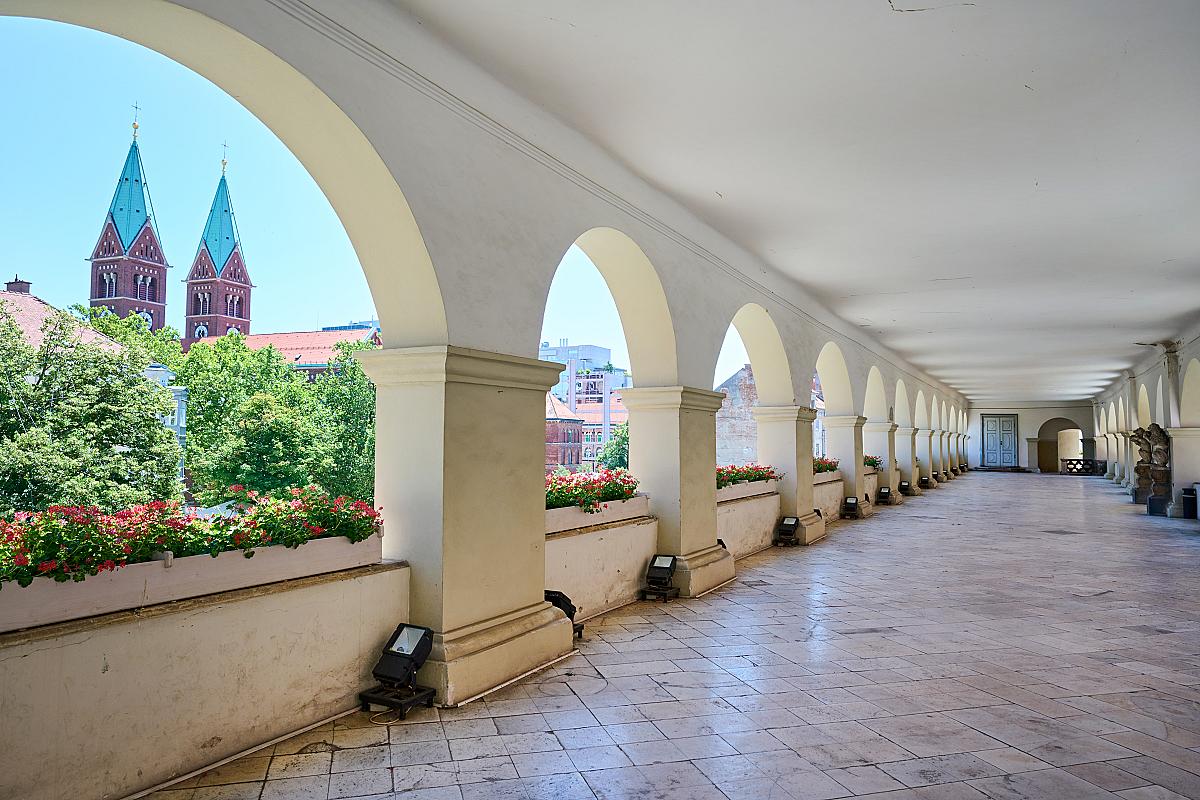 Castle loggia