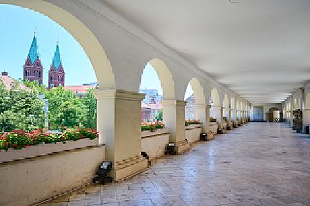 Castle loggia