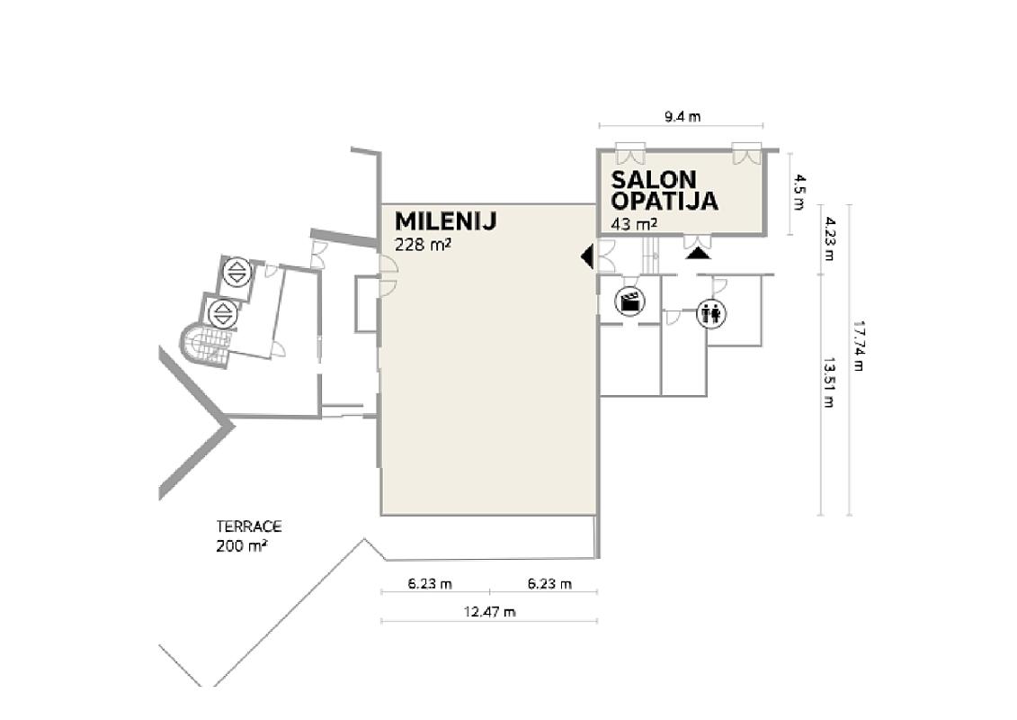 SALON OPATIJA rendezvényterem