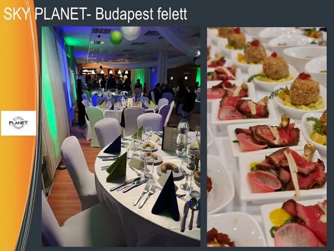 SkyPlanet rendezvényhelyszín - A város felett!
