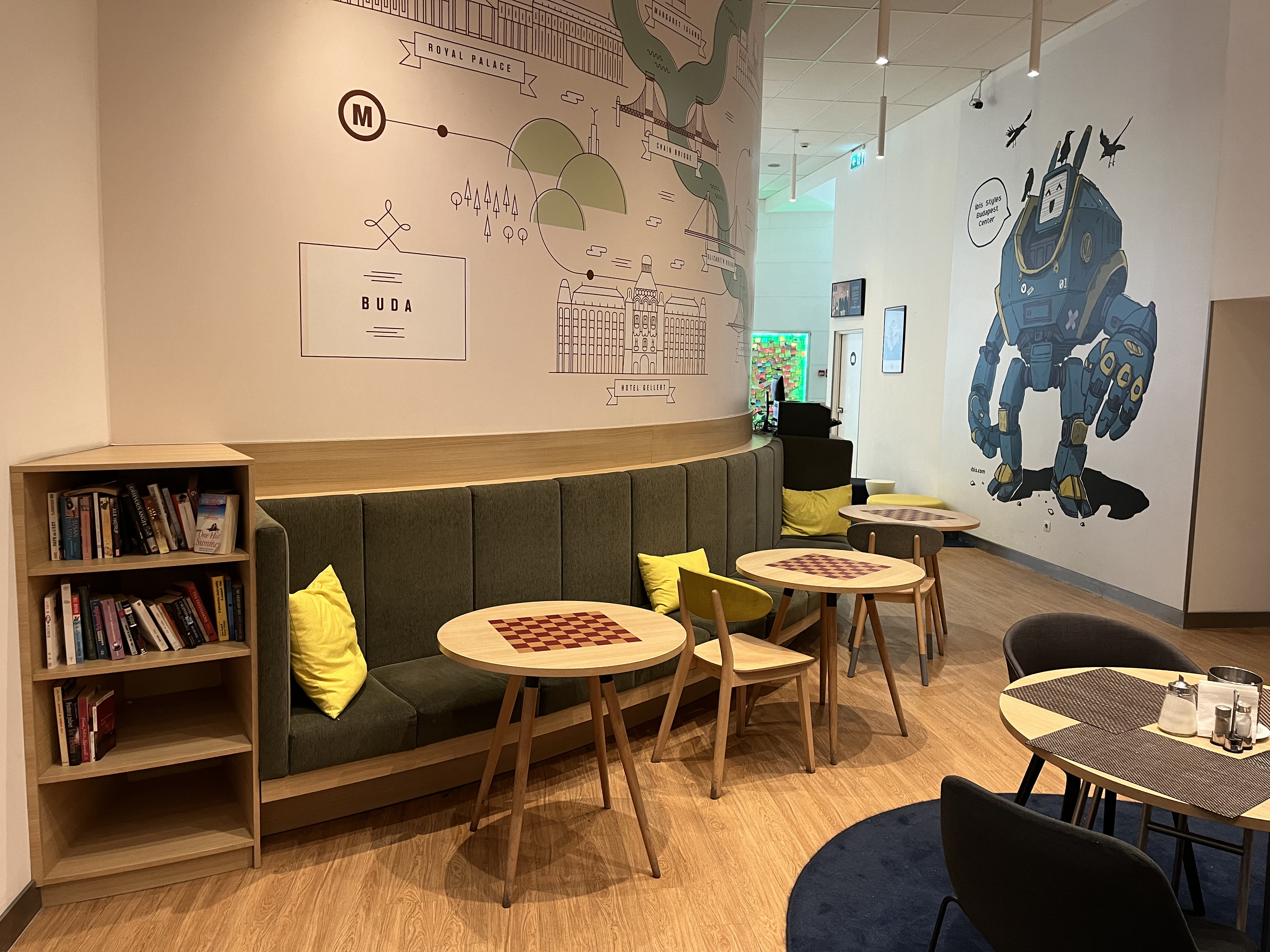 ibis Style Budapest Center - az egyedüli 3* superior szálloda Budapest szívében 70 fős rendezvény kapacitással
