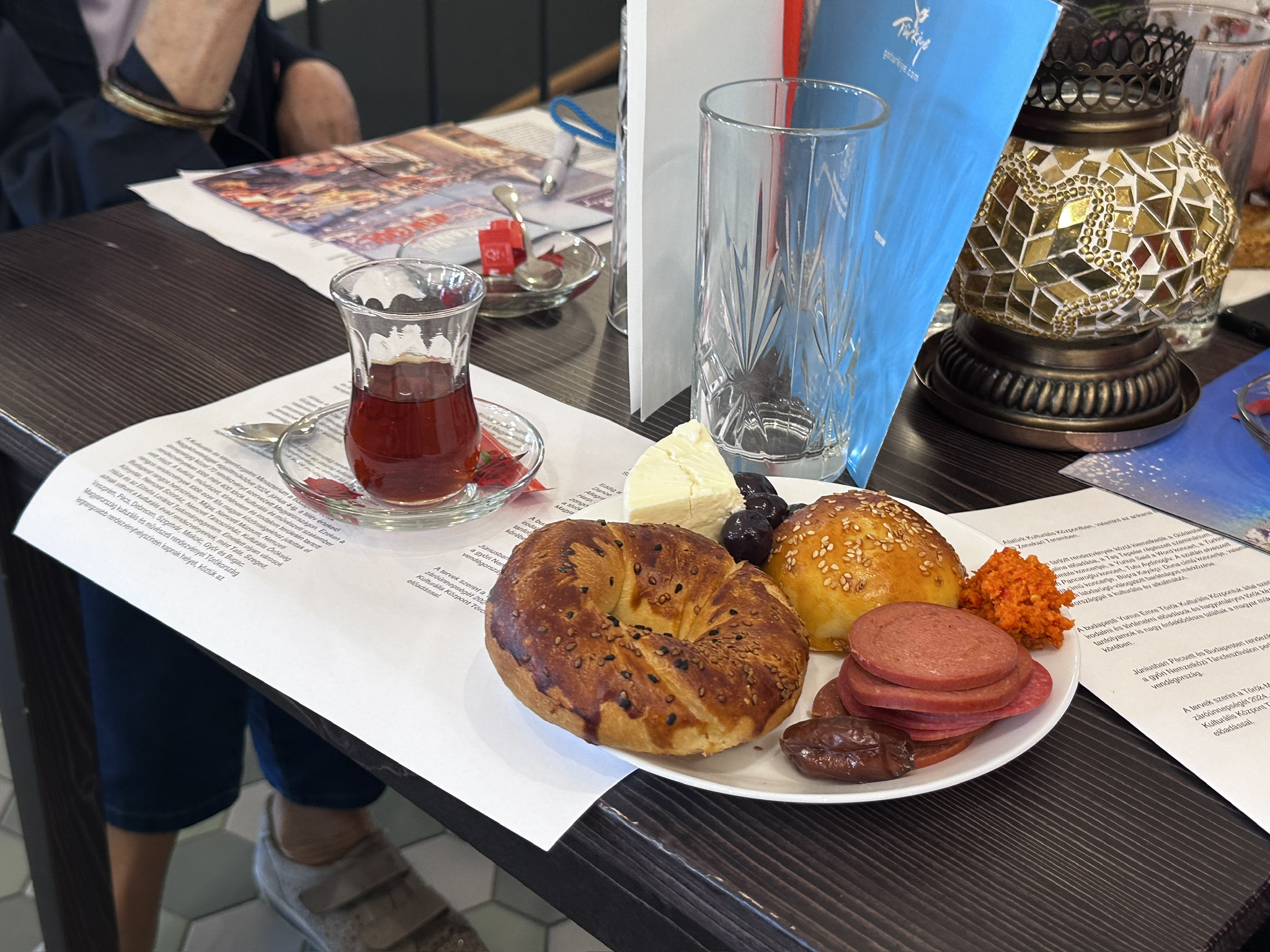 A Pasa Café adott otthont a Török-Magyar Kulturális Évad félévzáró sajtóreggelijének
