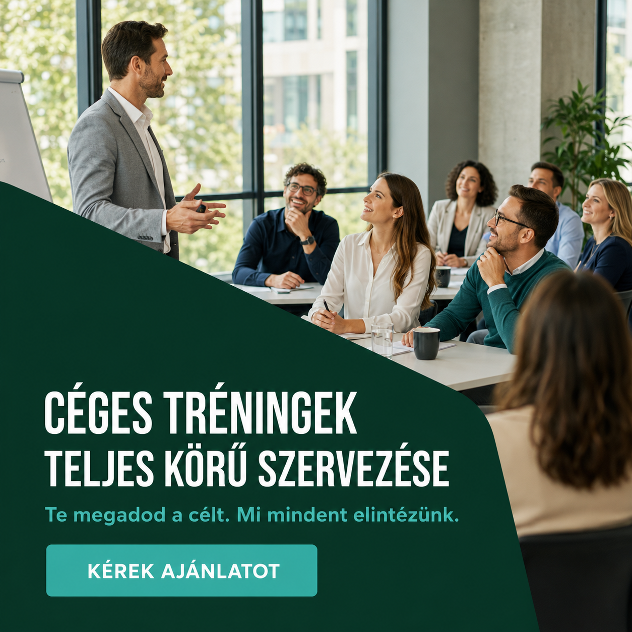 cegeshelyszinek.hu, céges tréning