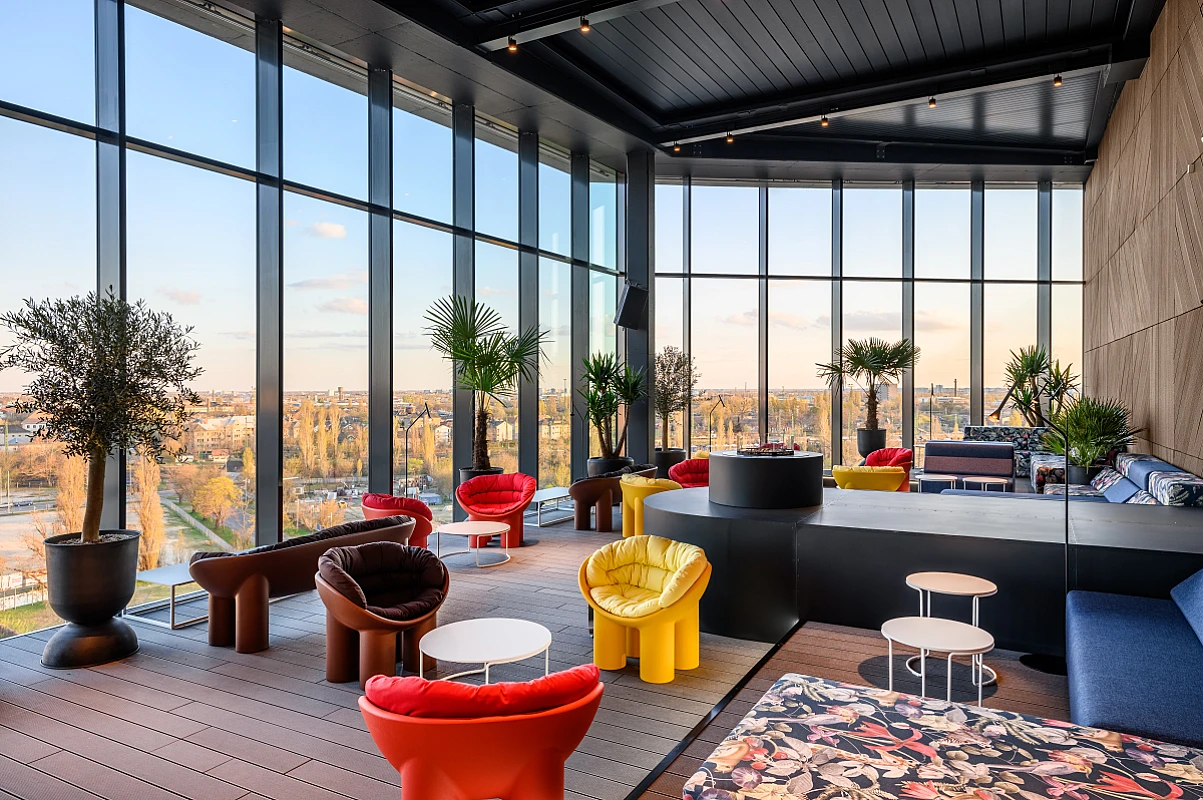 Tribe Budapest Stadium skybar