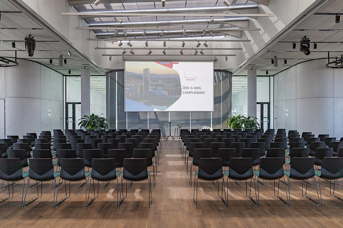 Panorama Konferenciaterem belső tér (160 fő széksoros)