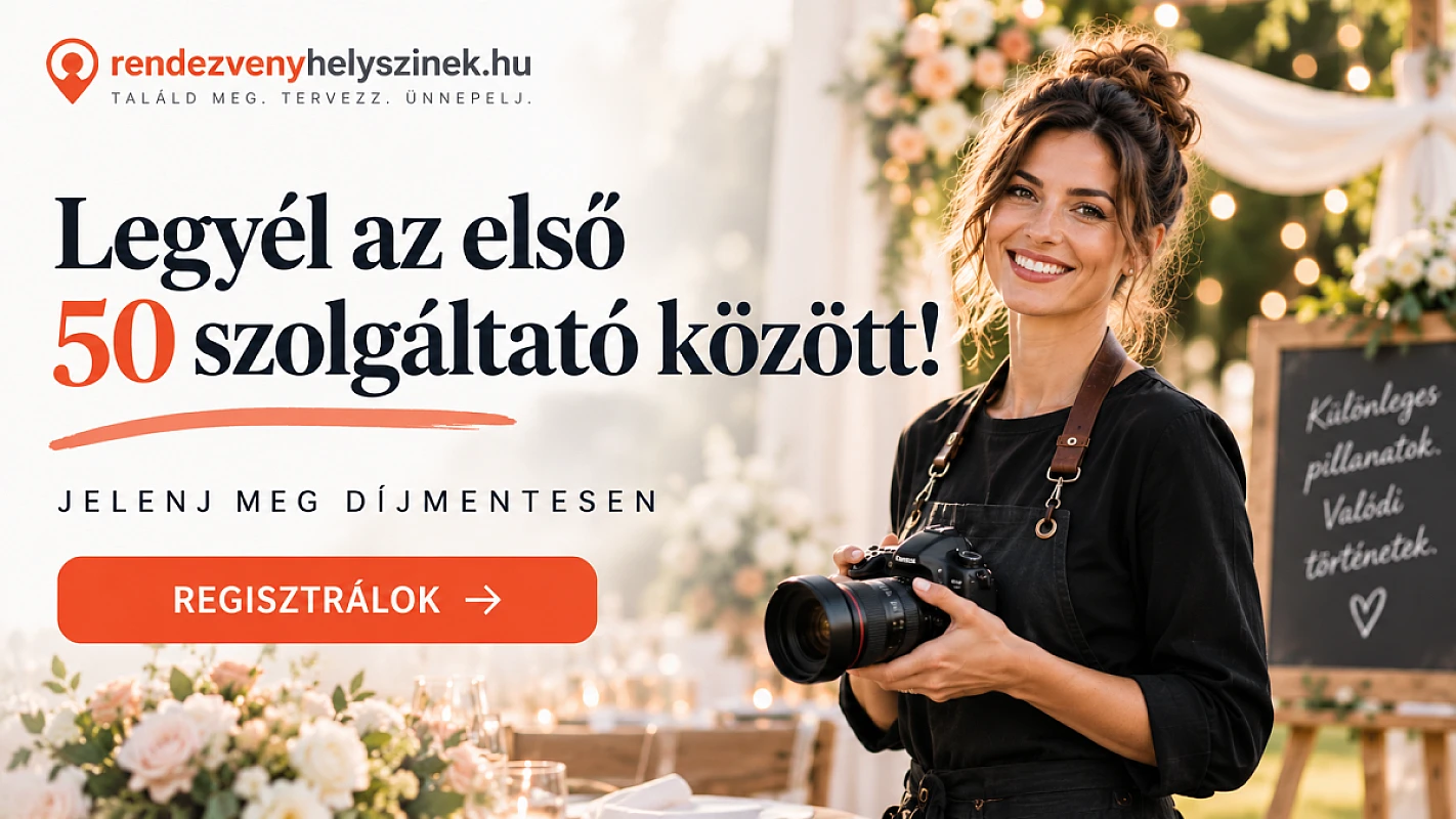 esküvői szolgáltató regisztráció rendezvényhelyszínek