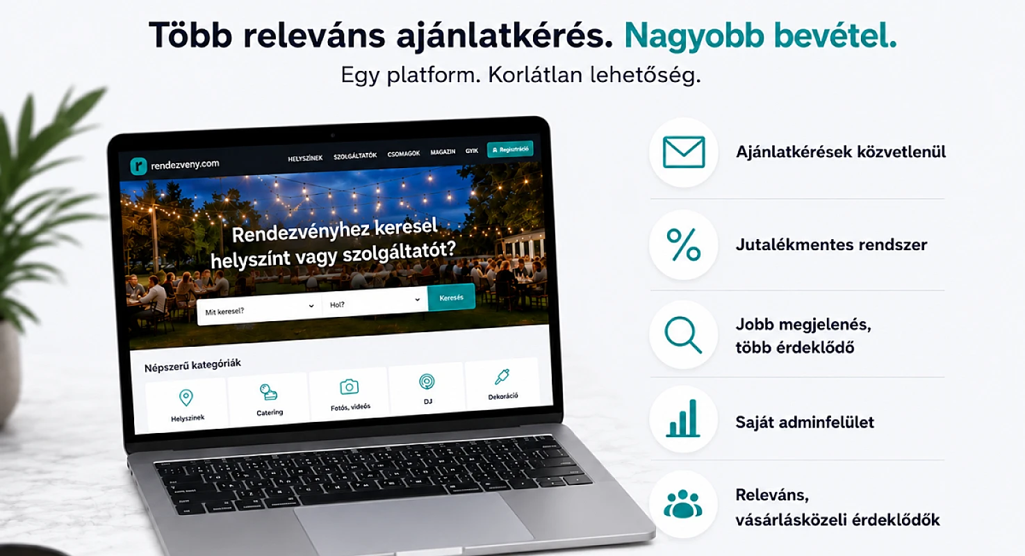 regisztráció helyszíneknek szolgáltatóknak