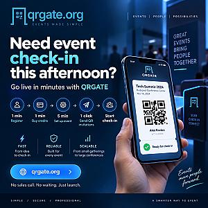 QRGATE - Event Guest Management & Operations Platform