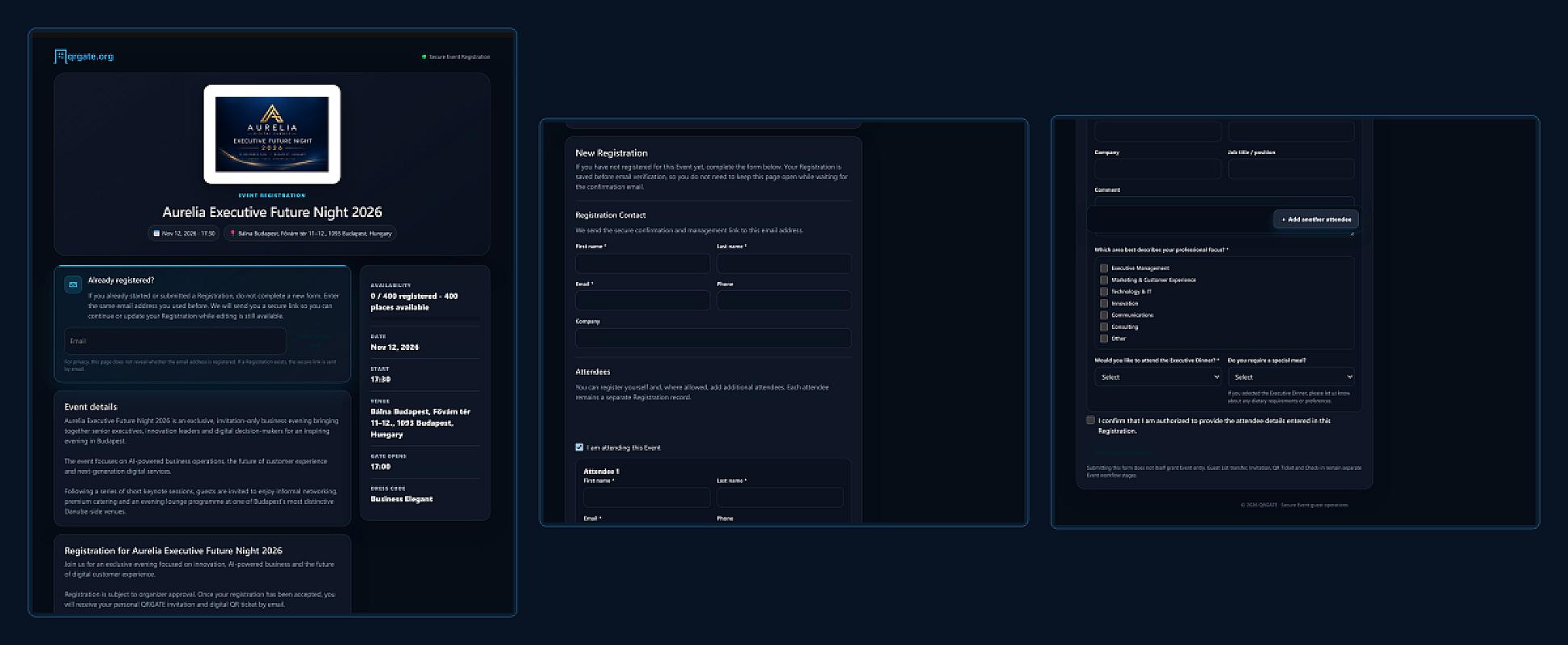 QRGATE - Event Guest Management & Operations Platform