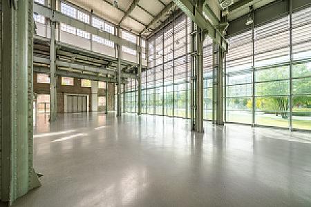 D épület - Üvegcsarnok