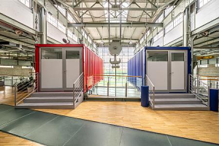 D épület - Üvegcsarnok