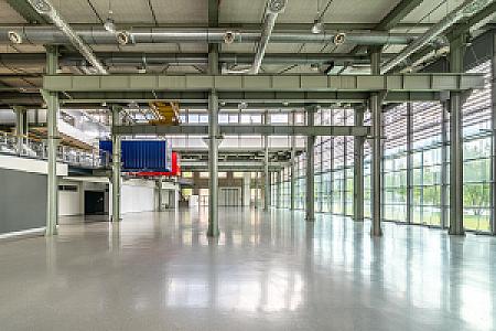 D épület - Üvegcsarnok